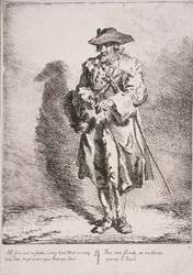 Sprzedawca krzemienia i stali, Cries of London, 1760