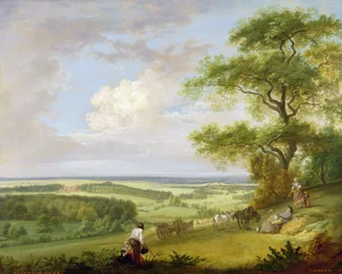 Hackwood Park, Hampshire (olej na płótnie)