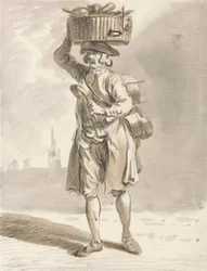 London Cries: A Man with a Basket (Mężczyzna sprzedający garnki i patelnie)