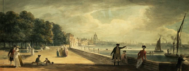 Widok na miasto z tarasu Somerset House