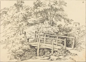 Wiejska kładka (Podróżnik)