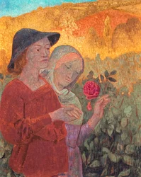 Mignonne, allons voir si la rose, ok. 1910 (olej na płótnie)