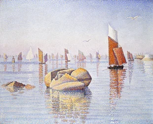 Concarneau, cichy poranek, 1891