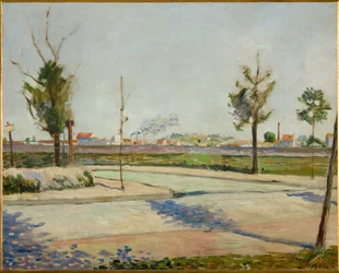 Route de Gennevilliers (obraz na płótnie)