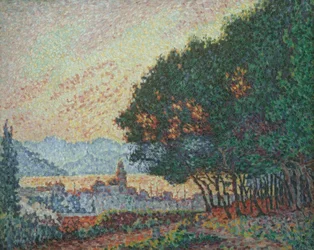 Saint-Tropez, Miasto i sosny