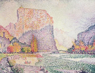 Klify w Castellane, 1902