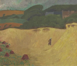 Plaża Les Grands Sables w Le Pouldu, 1890