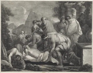 Tobit grzebie zmarłych