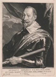 Gustavus Adolphus DG Rex Svec. Goth; i Vand, Wielki Książę, Książę Finlandii itd.