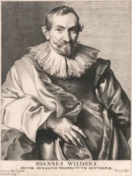 Joannes Wildens, malarz wiejskich perspektyw Antwerpii