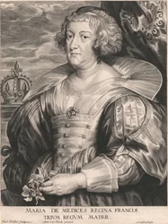 Marie de Medicis, królowa Francji, matka Trzech Króli