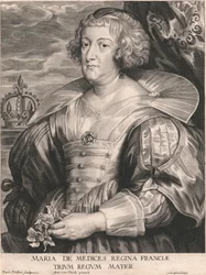 Marie de Medicis, królowa Francji, matka Trzech Króli