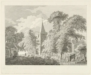 Widok wsi w Maartensdijk, 1753