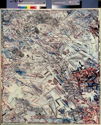 Kompozycja. Malarstwo Pawła Nikołajewicza Filonova (1883-1941), olej na płótnie, sztuka rosyjska, awangarda, sztuka abstrakcyjna. Państwowe Muzeum Rosyjskie w Sankt Petersburgu.