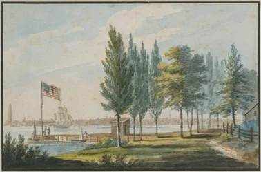 Filadelfia z drugiej strony rzeki Delaware
