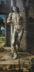 Święty Sebastian, ok. 1476-82 (olej na płycie)