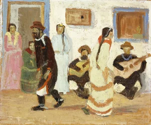 Taniec kreolski; Baile Criollo