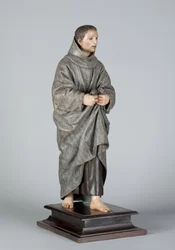 San Diego of Alcala, ok. 1665-70 (drewno polichromowane)