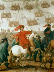 Feldmarszałek Octavio Piccolomini, dowódca wojsk cesarskich podczas wojny trzydziestoletniej... (olej na płótnie)