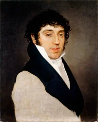 Portret Petronio Montanari, autorstwa Pelagio Palagi (1775-1860), olej na płótnie, 60x48,5 cm