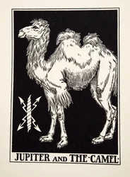 Jowisz i wielbłąd, ze Sto bajek Ezopa, wyd. 1903