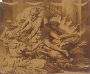 Jowisz ukazujący się Semele, 1501-47.