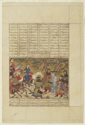 Ardashir zdobywa Ardavan, 1330-40