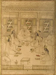 Rękopis Gulistanu Sadiego, 1787 r.