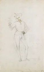 Studium do postaci w adoracji Trzech Króli, c1470-1520