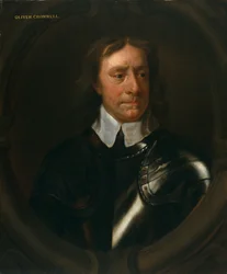 Oliver Cromwell (olej na płótnie)