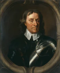 Oliver Cromwell, ok. 1653-55 (olej na płótnie)