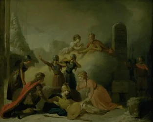 Ostatnia scena "Śmierci Baldera" Johannesa Ewalda