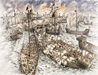 Oblężenie zamku w Dover, 1216, c1990-2010