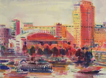 South Bank, 2002 (wc na papierze)