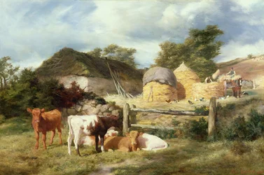 Małe gospodarstwo w szkockich Highlands, 1873