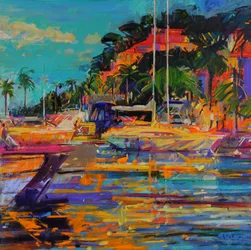 Cavalaire-sur-Mer, 2023 (olej na płótnie)