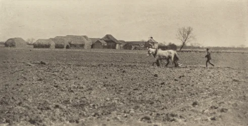 Gospodarstwo bagienne wczesną wiosną, 1890-1891, wydrukowane 1893.