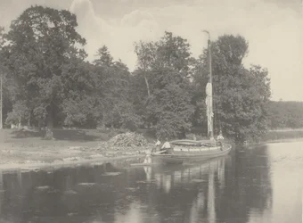 Rzeka Bure w Coltishall, 1886 r. (zdjęcie)