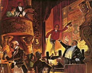 Sala muzyczna wiktoriańska