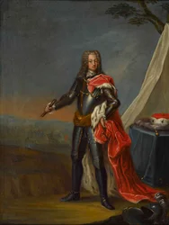 Portret hrabiego palatyna Józefa Karola z Sulzbach 1694-1729.