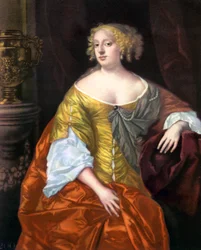 Anne Digby, hrabina Sutherland, ok. 1660.