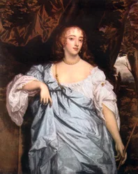 Elżbieta Bagot, hrabina Falmouth, ok. 1670.