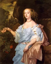 Henrietta Boyle, hrabina Rochester, ok. 1660.