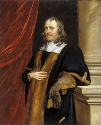 Portret P. Lenéve, starosty Norwich, 1656-8 (olej na płótnie)
