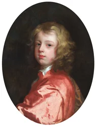 Portret chłopca, prawdopodobnie Francisa, wicehrabiego Beauchamp (olej na płótnie)