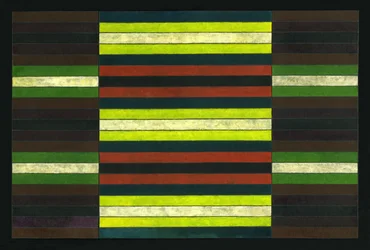 TRYPTYK W PASKI nr 6, 2003, (MALARSTWO)