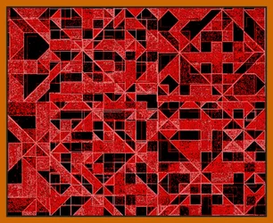 OKNO DO DUSZY, 2013, MALARSTWO CYFROWE WZMOCNIONE