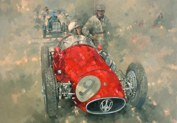 Goodwood 54 Roy Salvadori (olej na płótnie)
