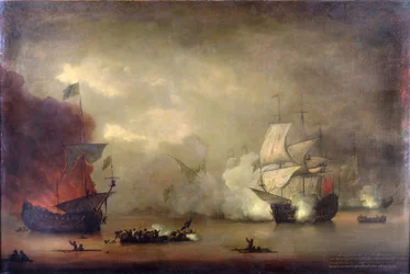 Walka morska pomiędzy HMS "Mary Rose" Królewskiej Marynarki Wojennej a siedmioma pirackimi algierskimi okrętami u wybrzeży Tangeru (Maroko), 8 grudnia.