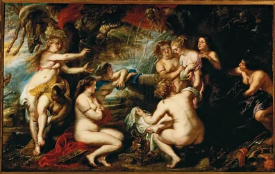 Diana i Callisto (obraz na płótnie)